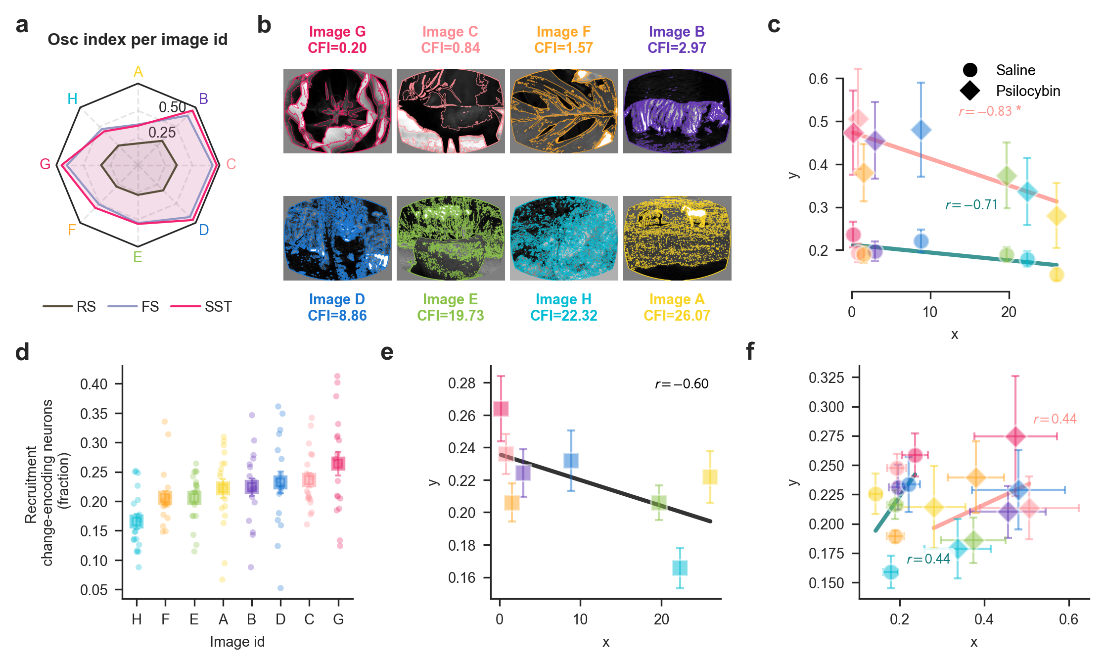 Stimulus features determine the magnitude of psilocybin-induced modulation